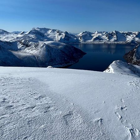 Leilighet I Rorbu Pa Kaldfarnes - Yttersia Senja Bagian luar foto