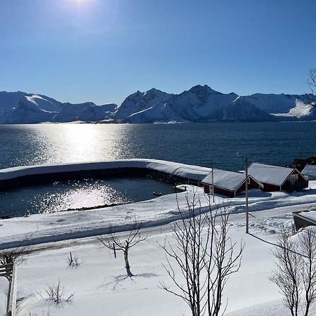 Leilighet I Rorbu Pa Kaldfarnes - Yttersia Senja Bagian luar foto
