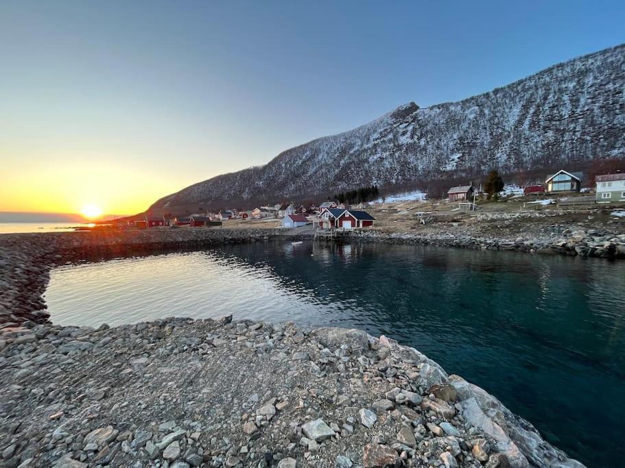 Leilighet I Rorbu Pa Kaldfarnes - Yttersia Senja Bagian luar foto