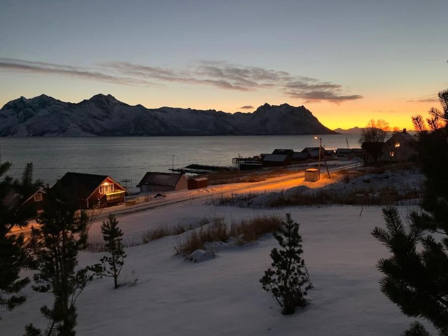 Leilighet I Rorbu Pa Kaldfarnes - Yttersia Senja Bagian luar foto